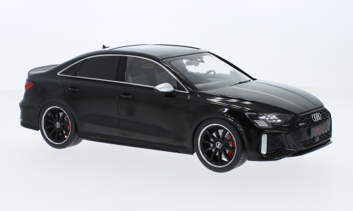 Audi RS3 Limousine 2022 Zwart - 1:18